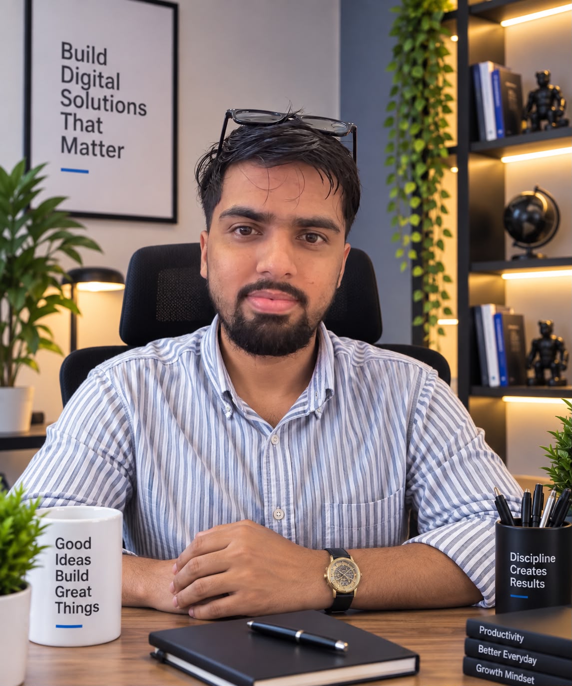 Prabhat Ghimire, digital marketer and web developer